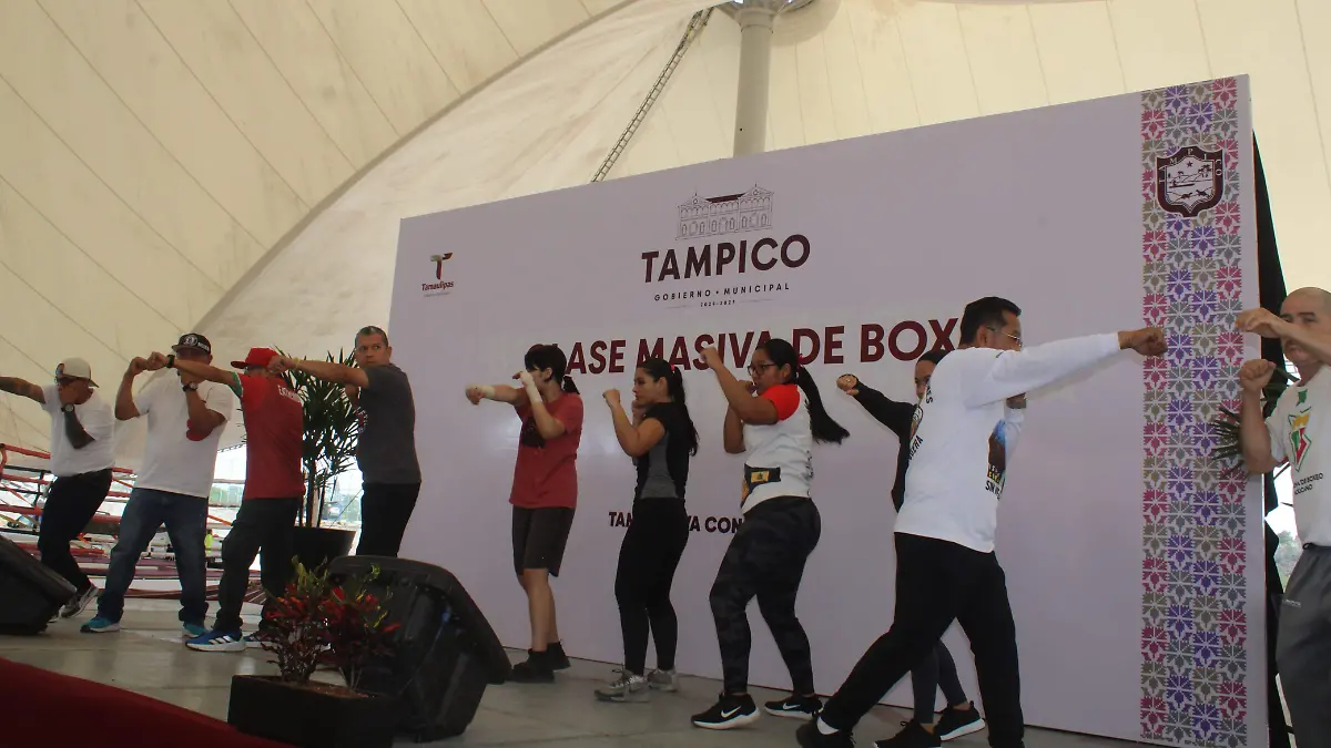 Boxeo masivo Tampico